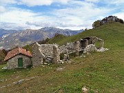 Monte Due Mani (1656 m) con Cima Muschiada (1458 m) dalla Culmine S. Pietro il 21 ottobre 2020- FOTOGALLERY 
